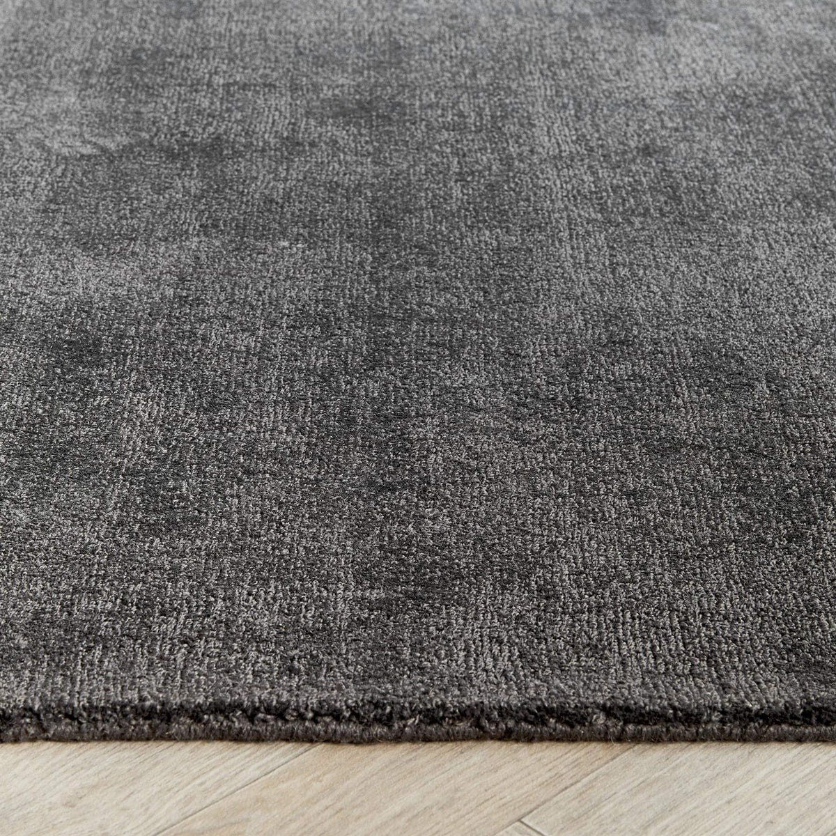 Dark Grey Recycled PET Rug