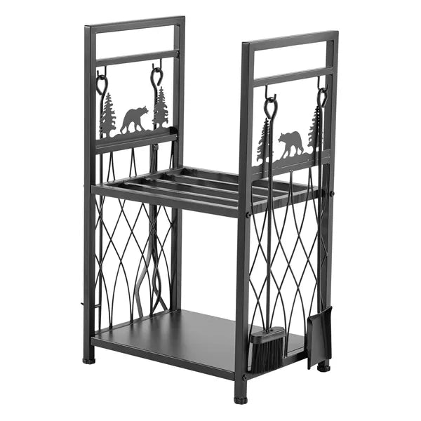 Fireside Rack & Tool Set — packshot white