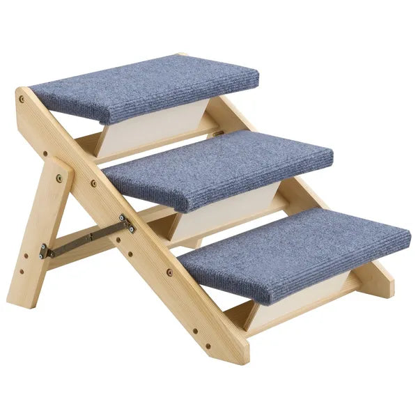 Foldaway Pet Steps — packshot white