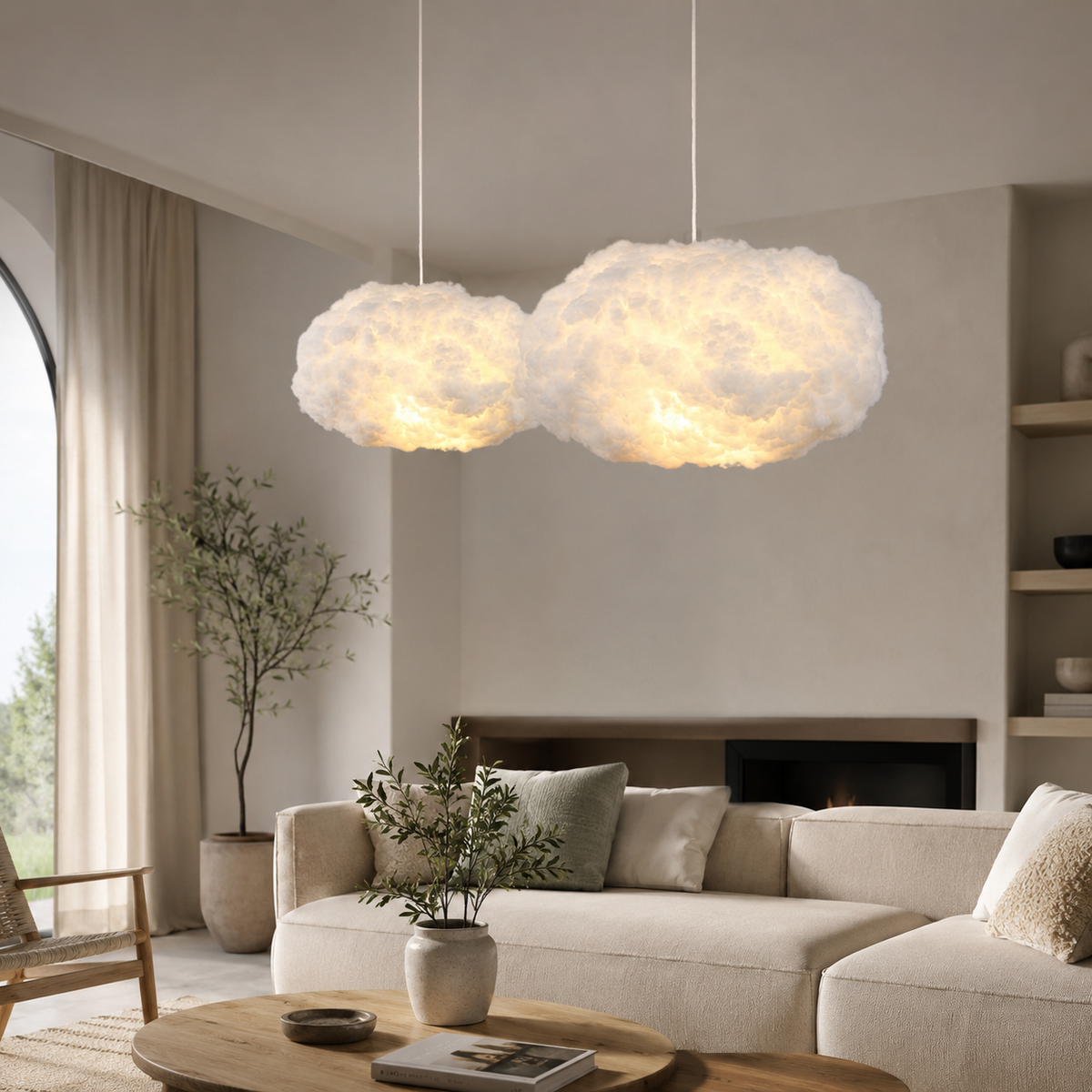 Cloud Cotton Pendant Light — detail or alternate view