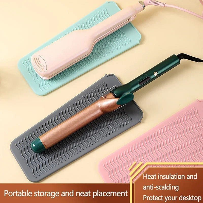 Heat-Resistant Styling Tool Mat & Travel Wrap — supplier view 1