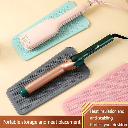Heat-Resistant Styling Tool Mat & Travel Wrap — supplier view 1