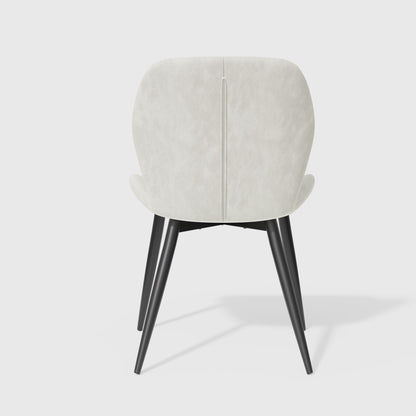 Velvet Mid-Century Dining Chairs, Set of 2, 20" Wide (view 16)