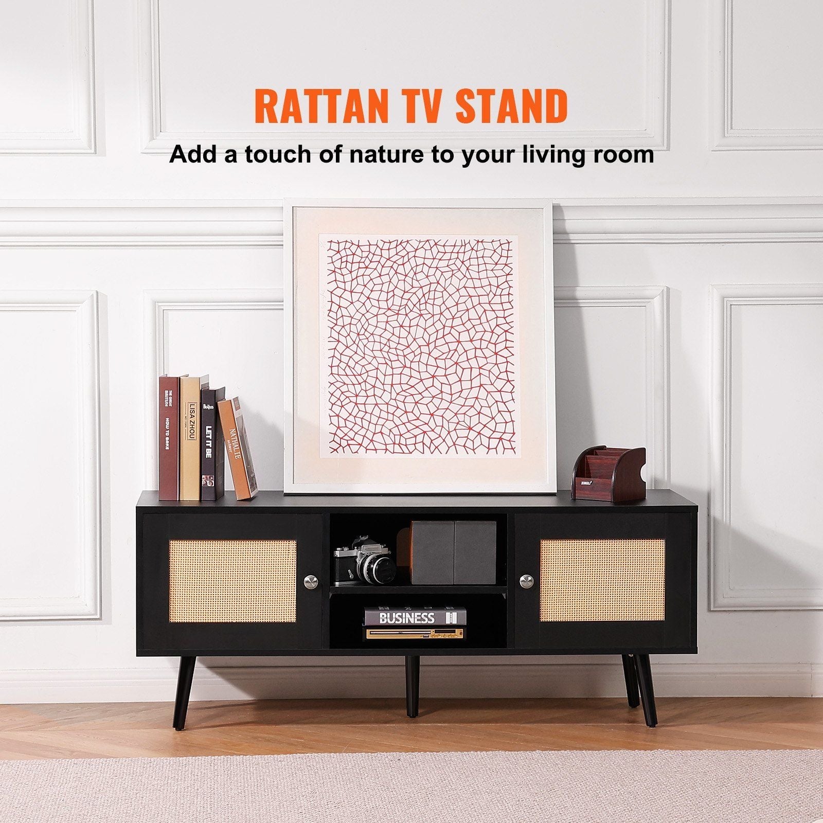55" TV Mid-Century TV Stand (view 4)