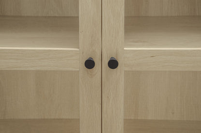 Mid-Century Cabinet, White, Tall (view 12)
