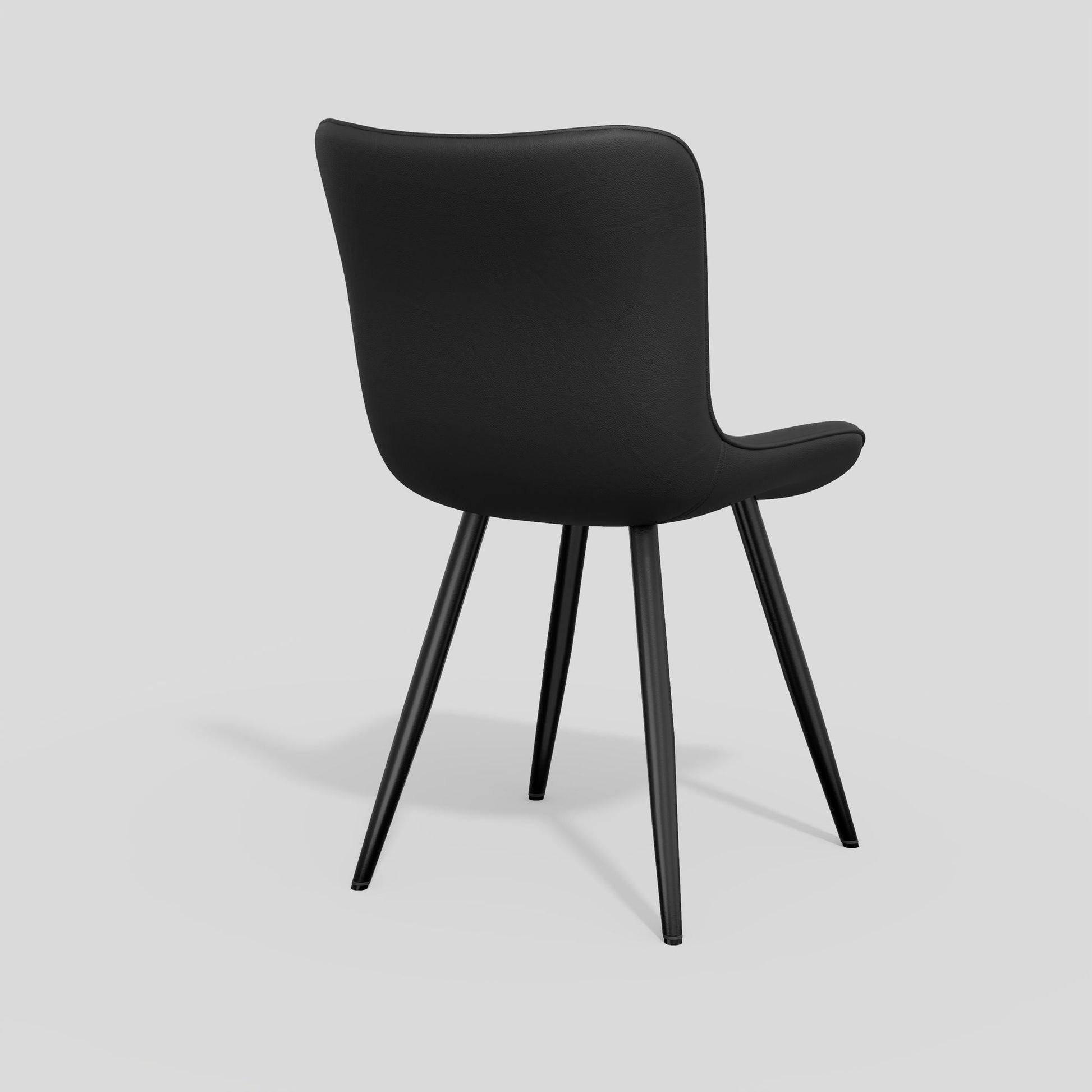 Leather Mid-Century Accent Chair, Beige (view 39)
