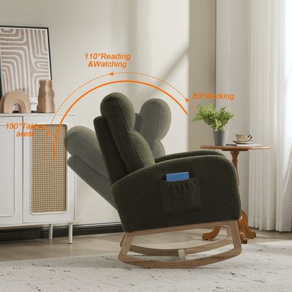 Teddy Mid-Century Rocking Chair (view 23)