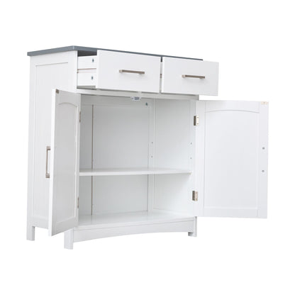 Mid-Century Cabinet, White&Gray (view 3)