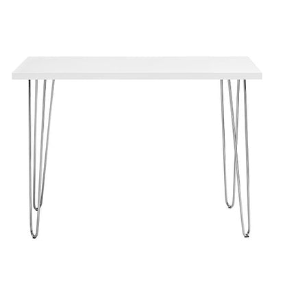 48" Mid-Century Desk, White, 48" Wide (view 2)
