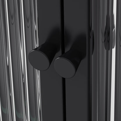 Metal Mid-Century Cabinet, Black, 36" Wide (view 6)