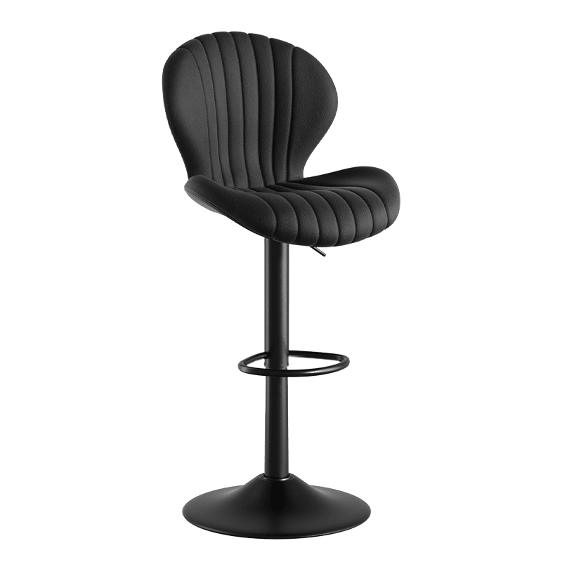 Faux Leather Swivel Bar Stools, Set of 2, High Back (view 82)