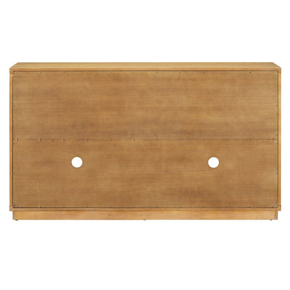 Solid Wood Mid-Century Cabinet, Natural (view 13)