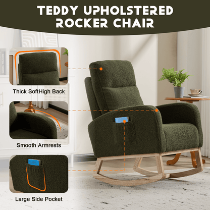 Teddy Mid-Century Rocking Chair (view 21)