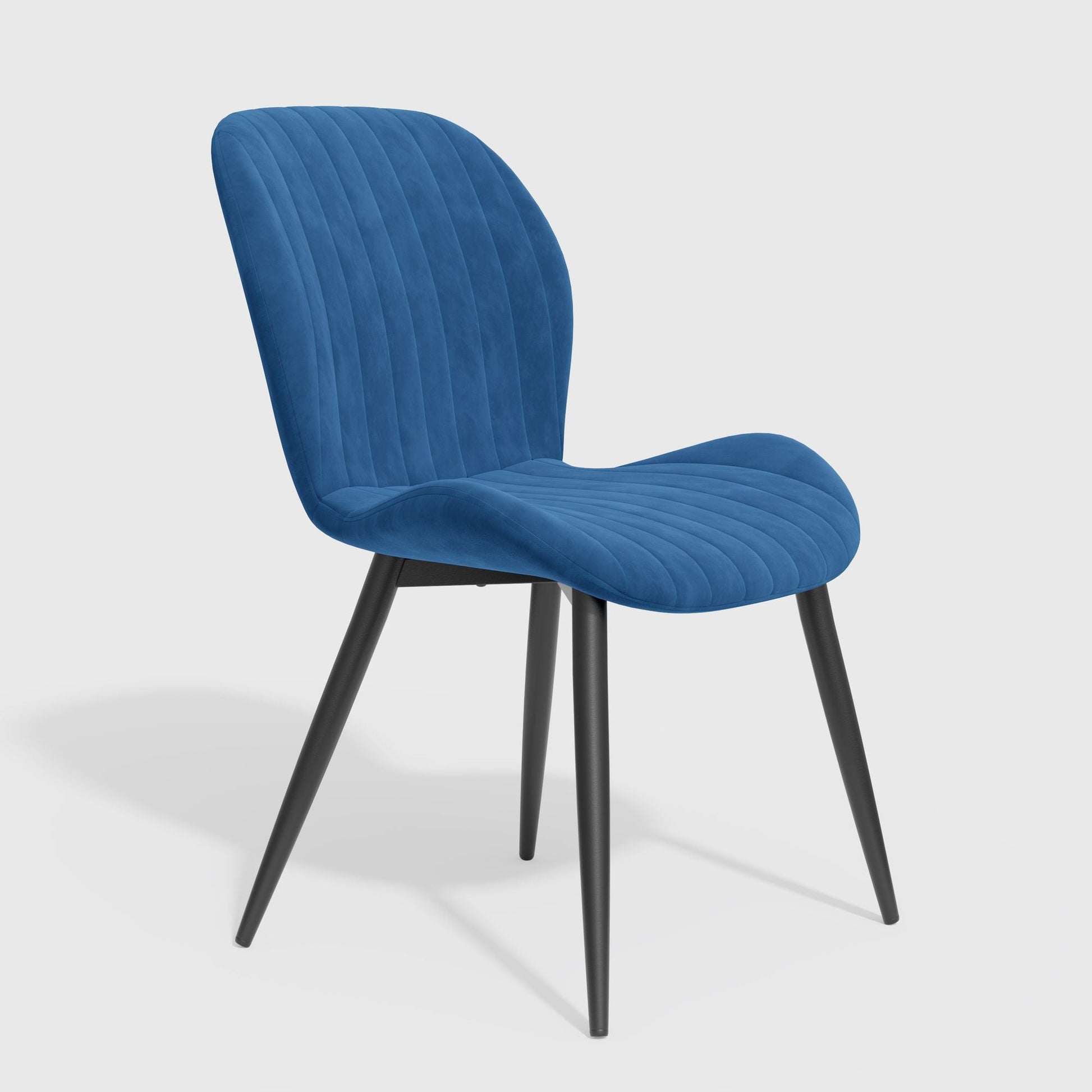 Velvet Mid-Century Dining Chairs, Set of 2, 20" Wide (view 7)