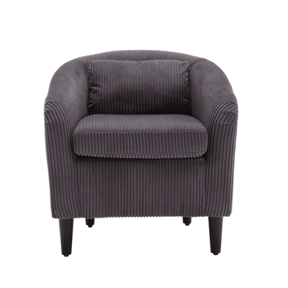 Upholstered 3-Seat Mid-Century Sofa, Beige (view 57)
