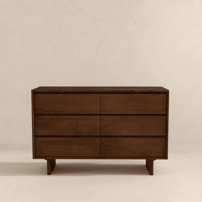 Dubrovnik Walnut Dresser, Sleek Mid-Century Design (view 5)