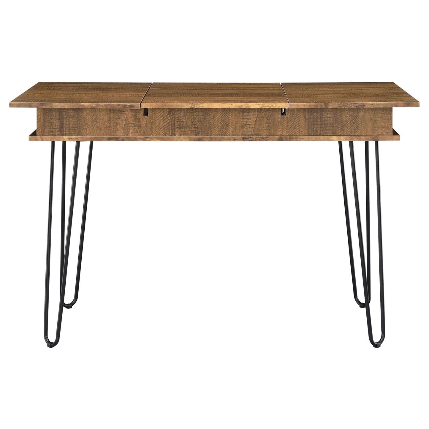 Rustic Amber Writing Desk with 4 Hidden Storages (view 3)
