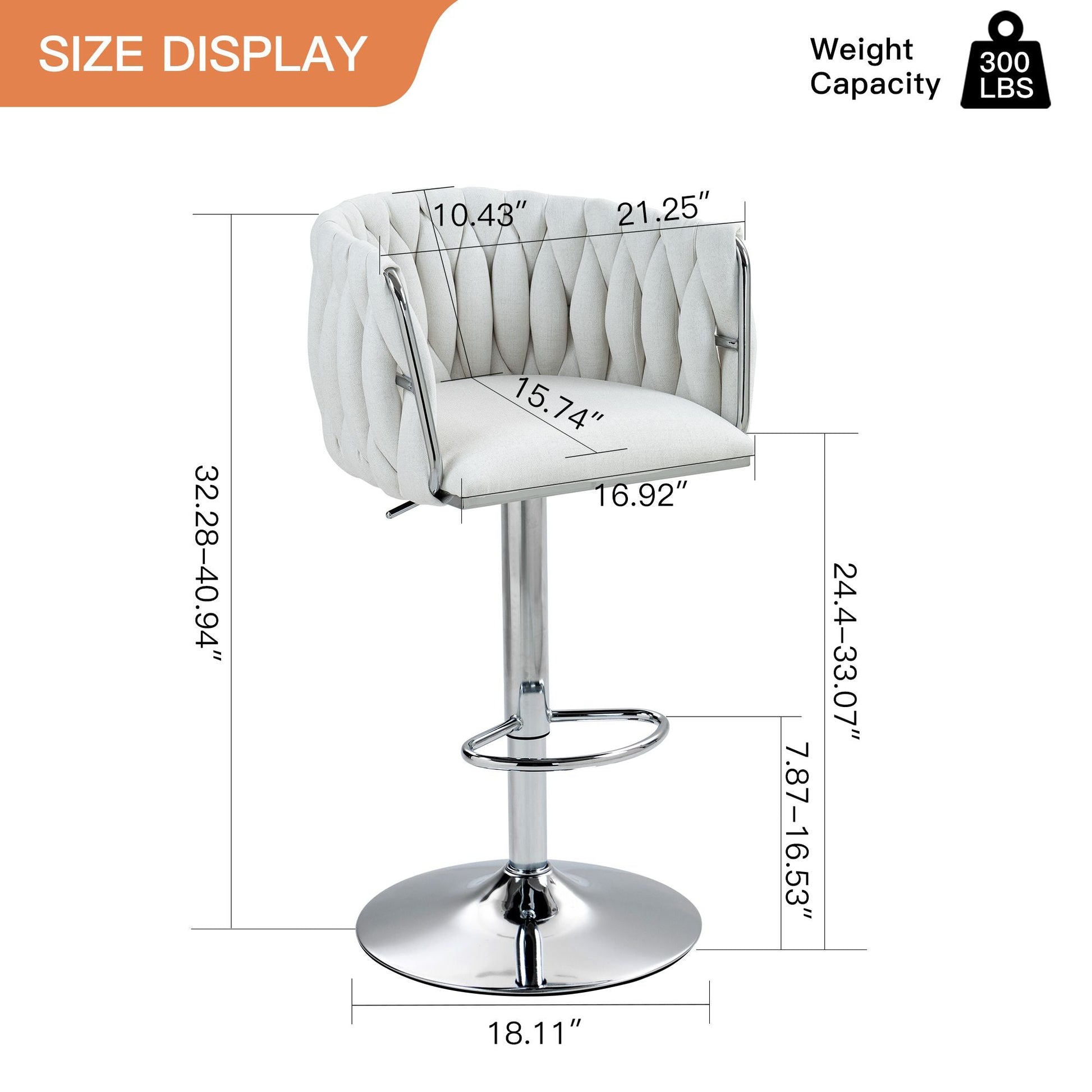 Metal Mid-Century Accent Chair, White (view 12)