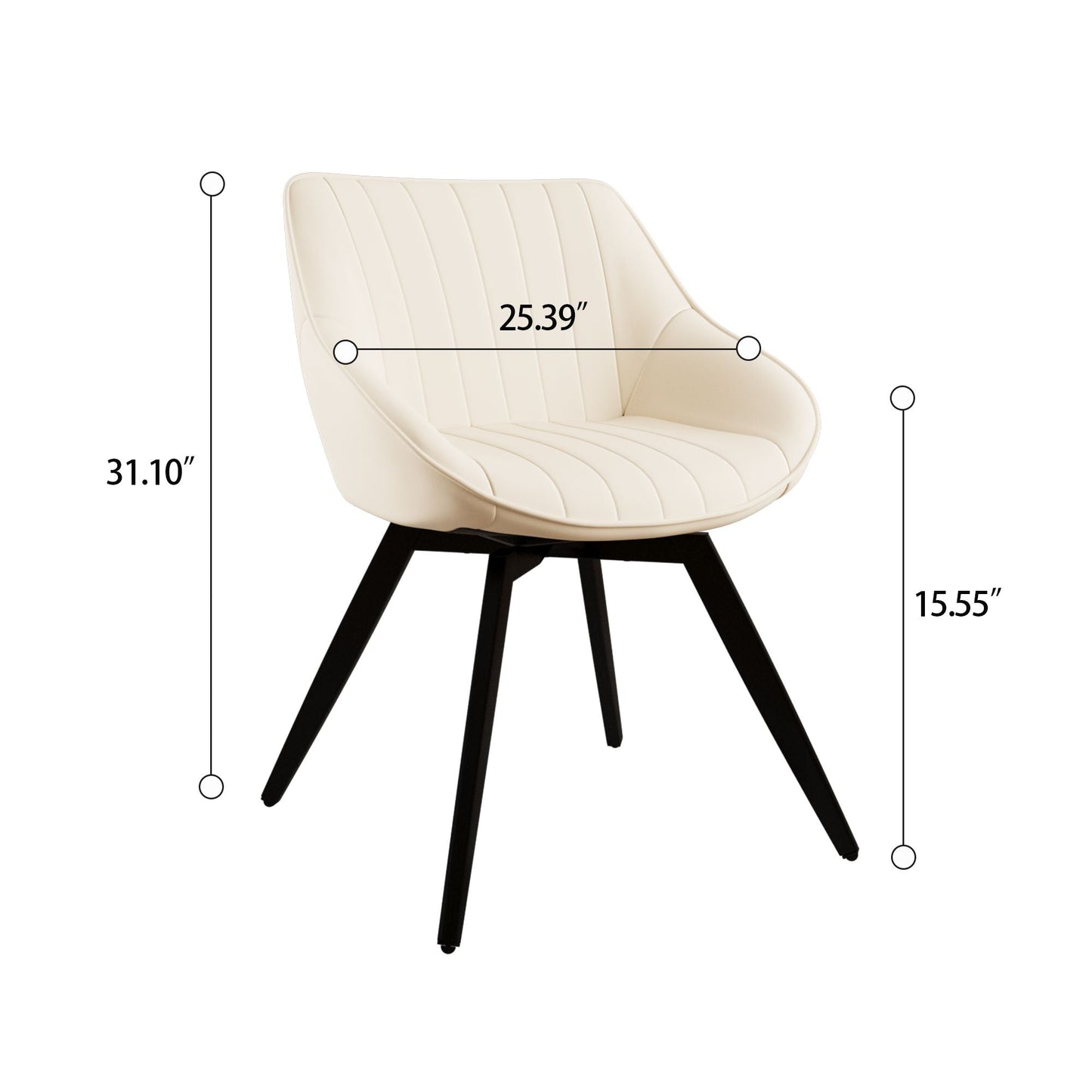 Wood Mid-Century Accent Chair (view 37)