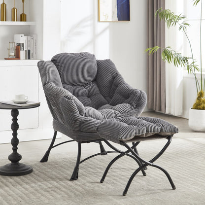 Upholstered 3-Seat Mid-Century Sofa, White