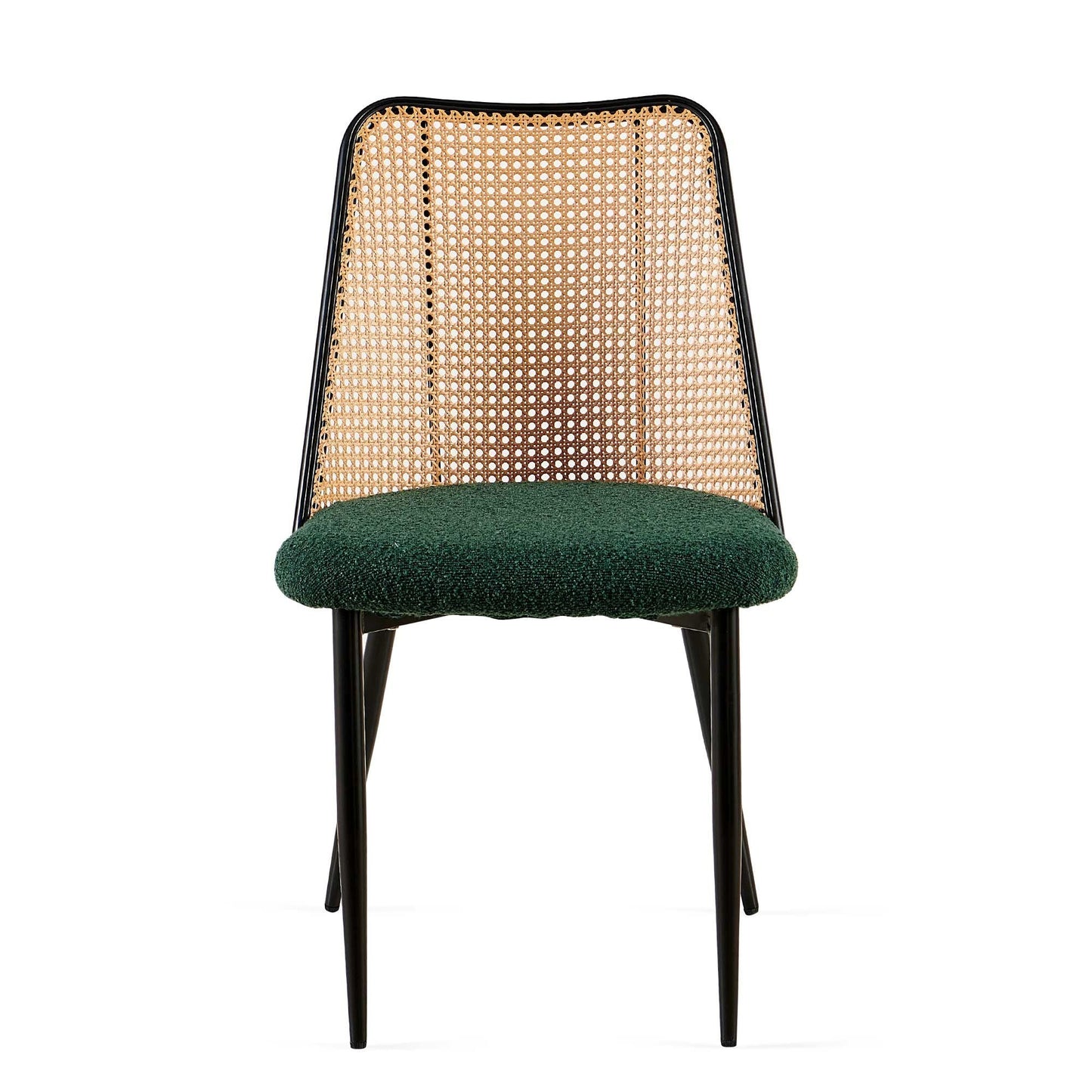 Boucle Mid-Century Dining Chairs, Set of 2, Natural (view 7)