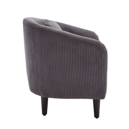 Upholstered 3-Seat Mid-Century Sofa, Beige (view 62)