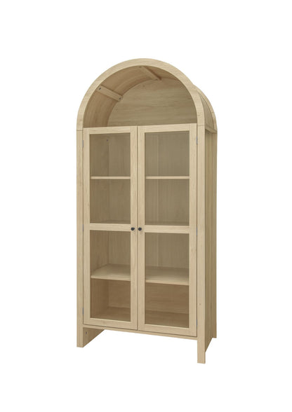 Mid-Century Cabinet, White, with Storage (view 11)