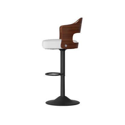 Faux Leather Swivel Bar Stools, Set of 2, 18" Wide (view 79)