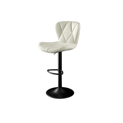 Faux Leather Swivel Bar Stools, Set of 2, Adjustable Height (view 32)