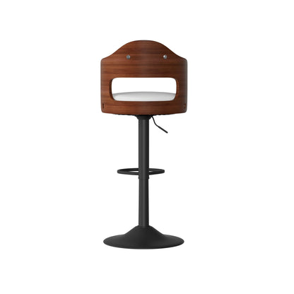 Faux Leather Swivel Bar Stools, Set of 2, 18" Wide (view 27)