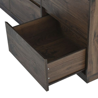 9-Drawer Mid-Century Dresser, Extra Storage (view 4)