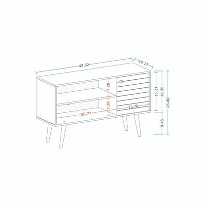 52" TV Mid-Century TV Stand (view 3)