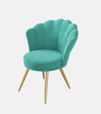 Velvet Mid-Century Accent Chair, Gold (view 66)