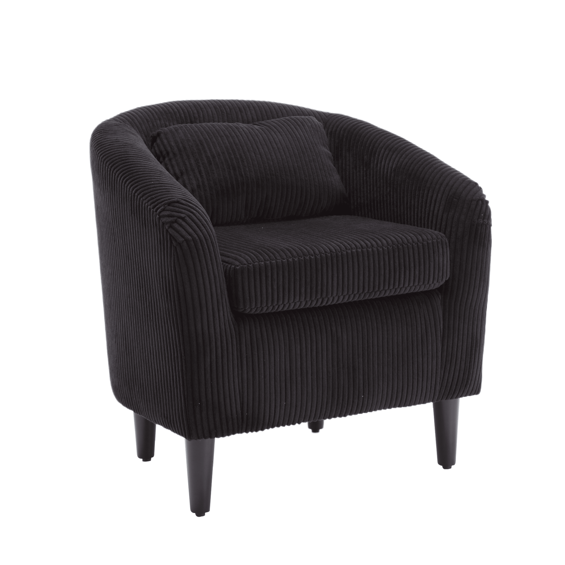 Upholstered 3-Seat Mid-Century Sofa, Beige (view 26)