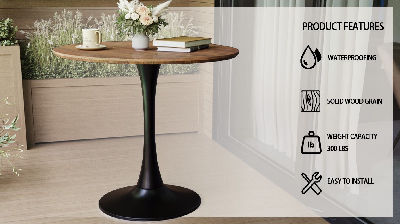 Wood Mid-Century Coffee Table, 42", White (view 37)