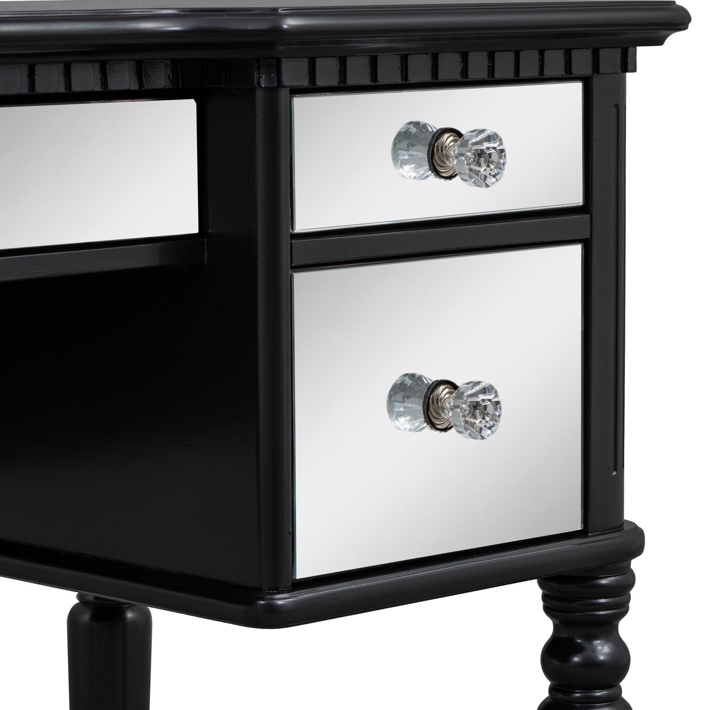 Mid-Century Vanity, Black, 36" Wide (view 15)