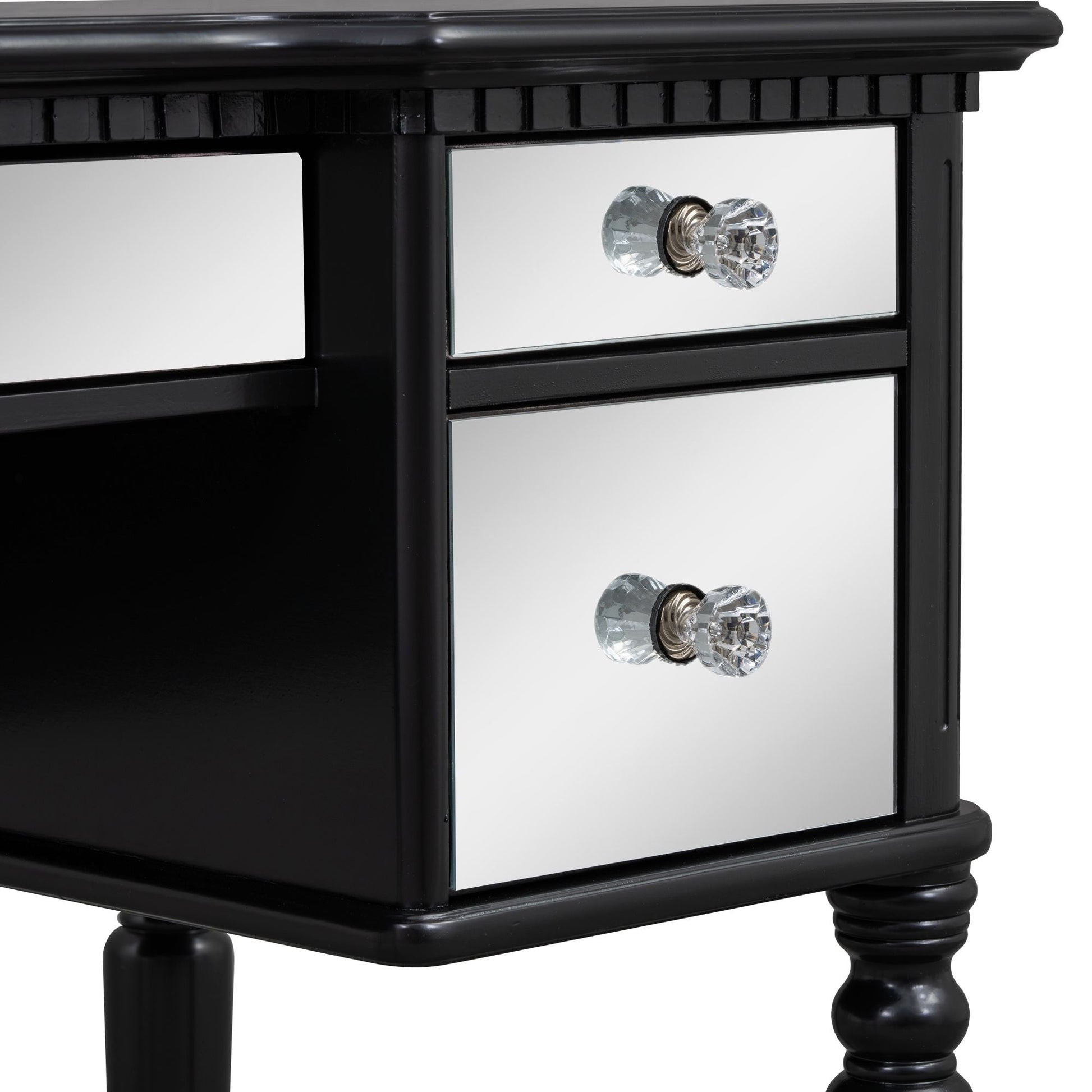 Mid-Century Vanity, Black, 36" Wide (view 15)