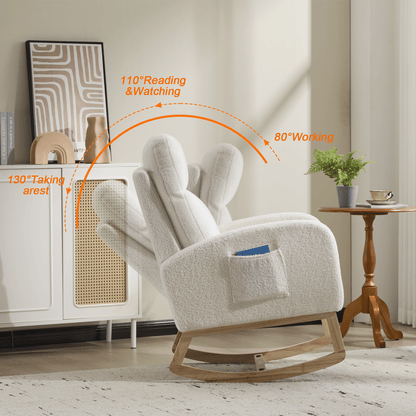 Teddy Mid-Century Rocking Chair (view 7)