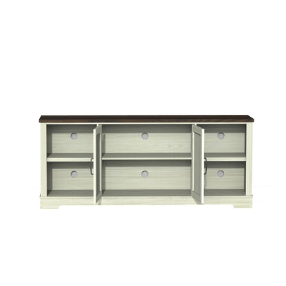80" TV Mid-Century TV Stand, Blue (view 30)