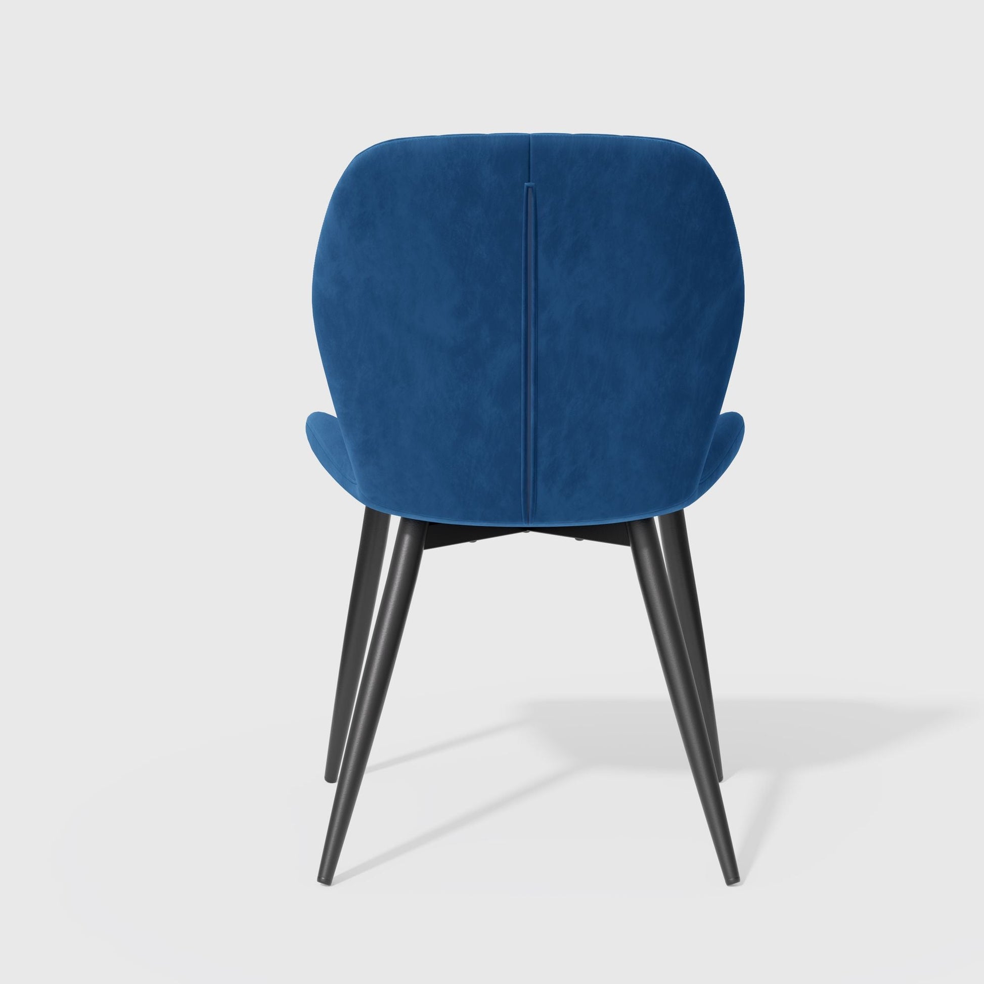 Velvet Mid-Century Dining Chairs, Set of 2, 20" Wide (view 9)