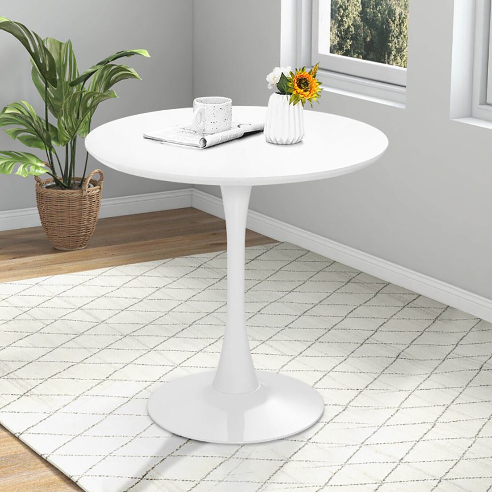 1PC 32 Inch Modern Tulip Round Dining Table with MDF Top (view 3)