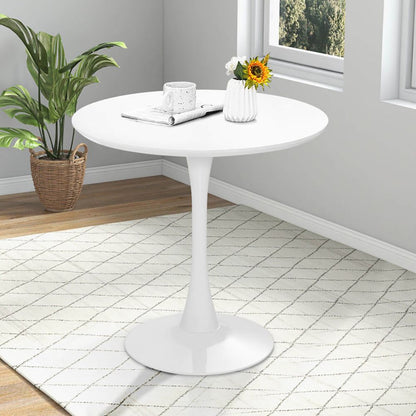 1PC 32 Inch Modern Tulip Round Dining Table with MDF Top (view 3)