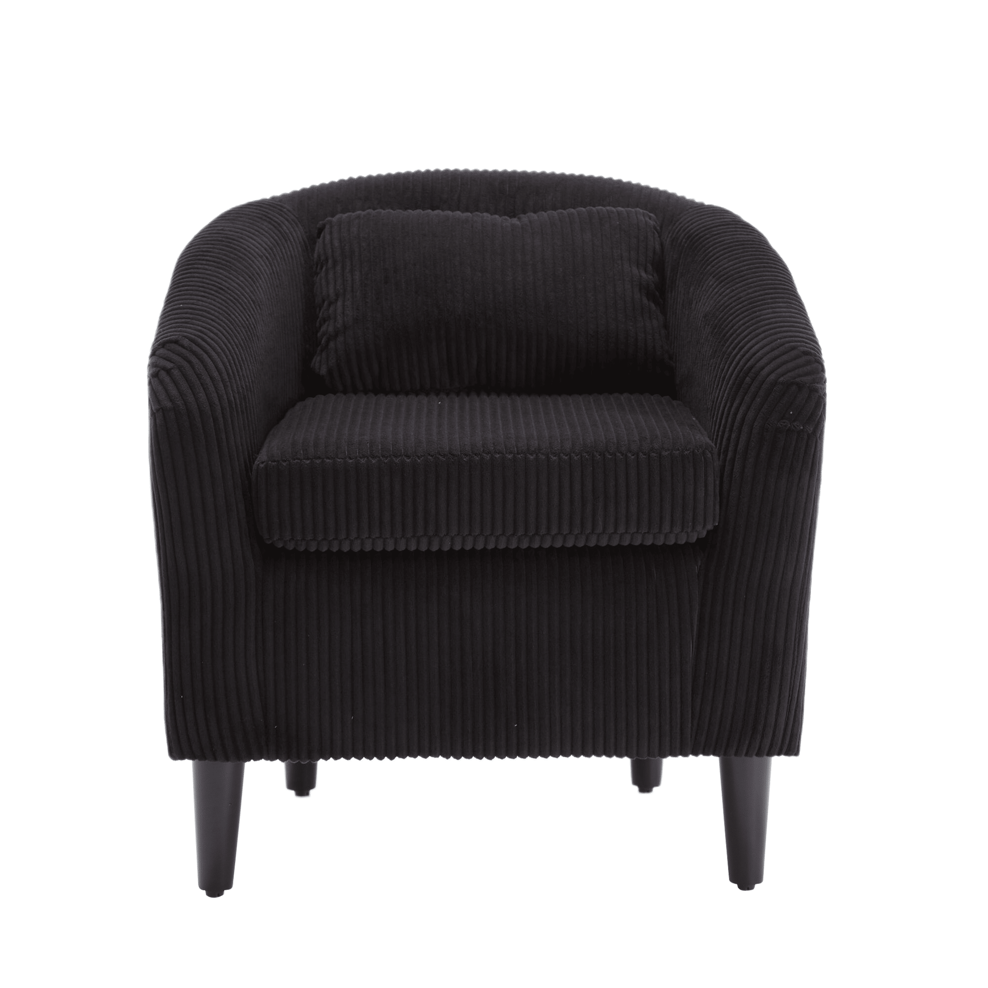 Upholstered 3-Seat Mid-Century Sofa, Beige (view 25)