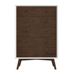 Caroline Mid-Century Dresser, Solid Wood Finish (view 4)