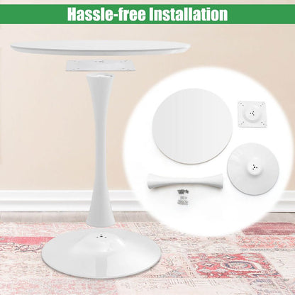 1PC 32 Inch Modern Tulip Round Dining Table with MDF Top (view 10)