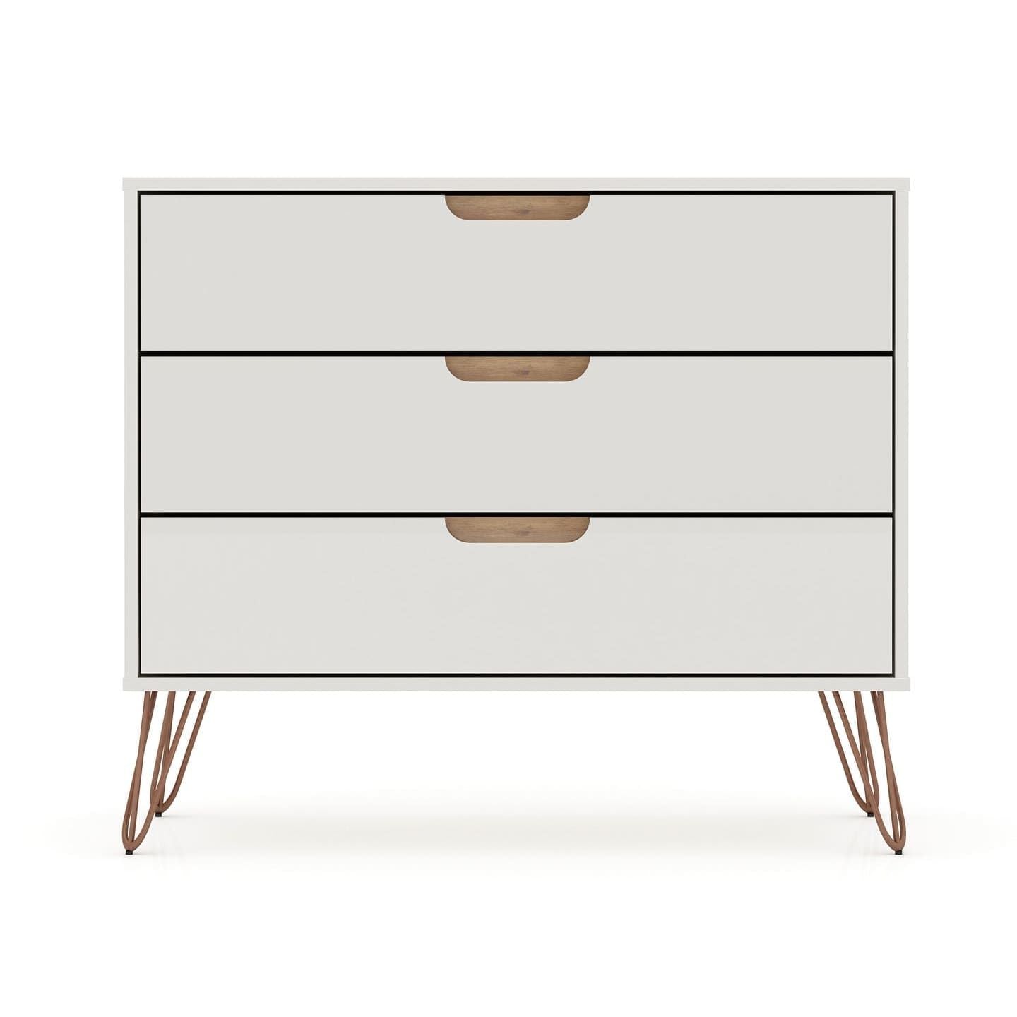 3-Drawer Mid-Century Dresser, 60" Wide (view 2)