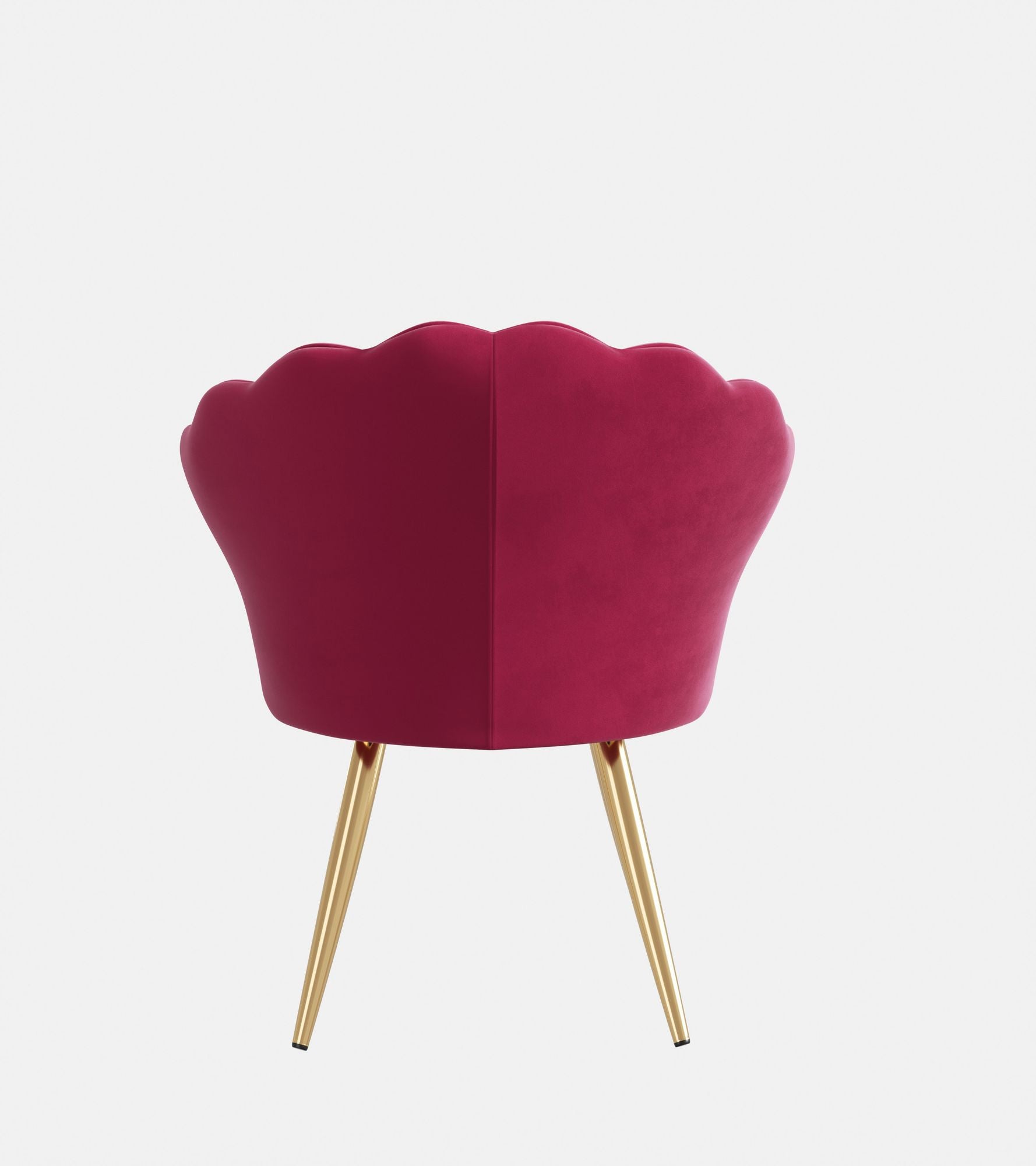 Velvet Mid-Century Accent Chair, Gold (view 18)