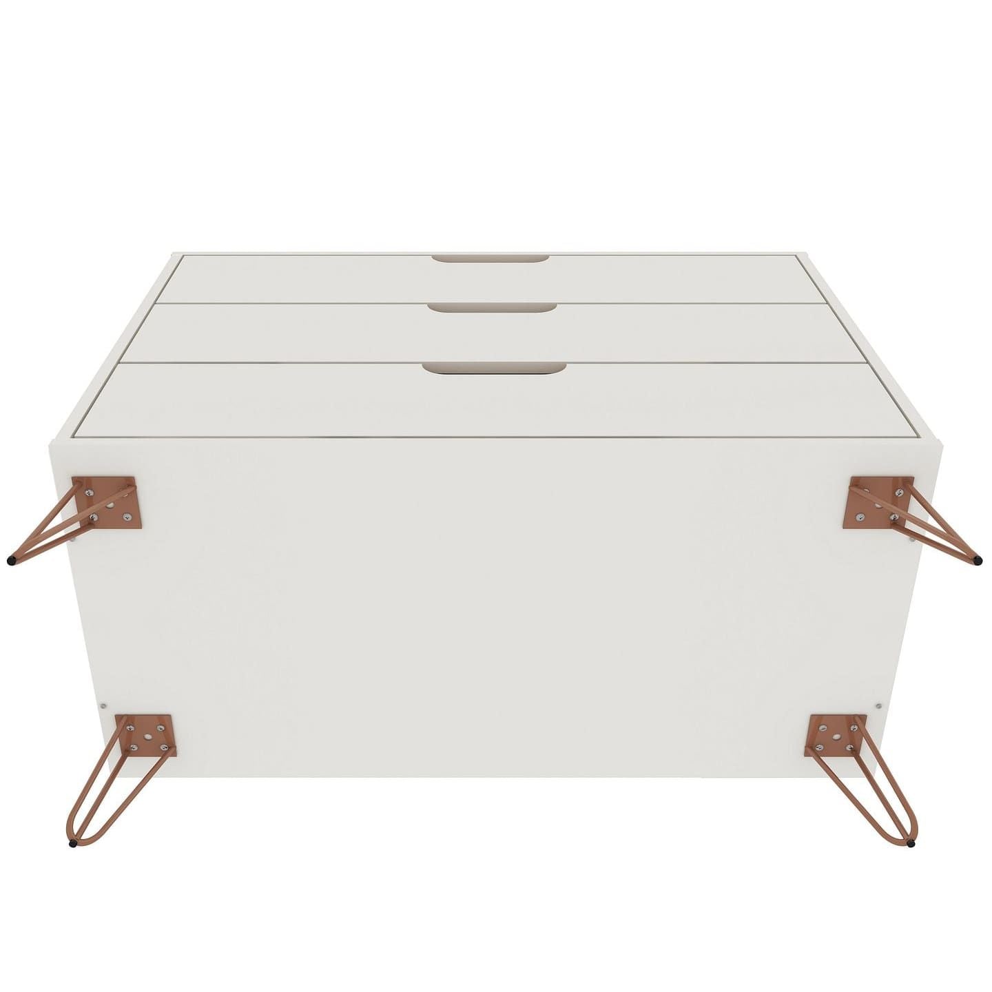 3-Drawer Mid-Century Dresser, 60" Wide (view 9)