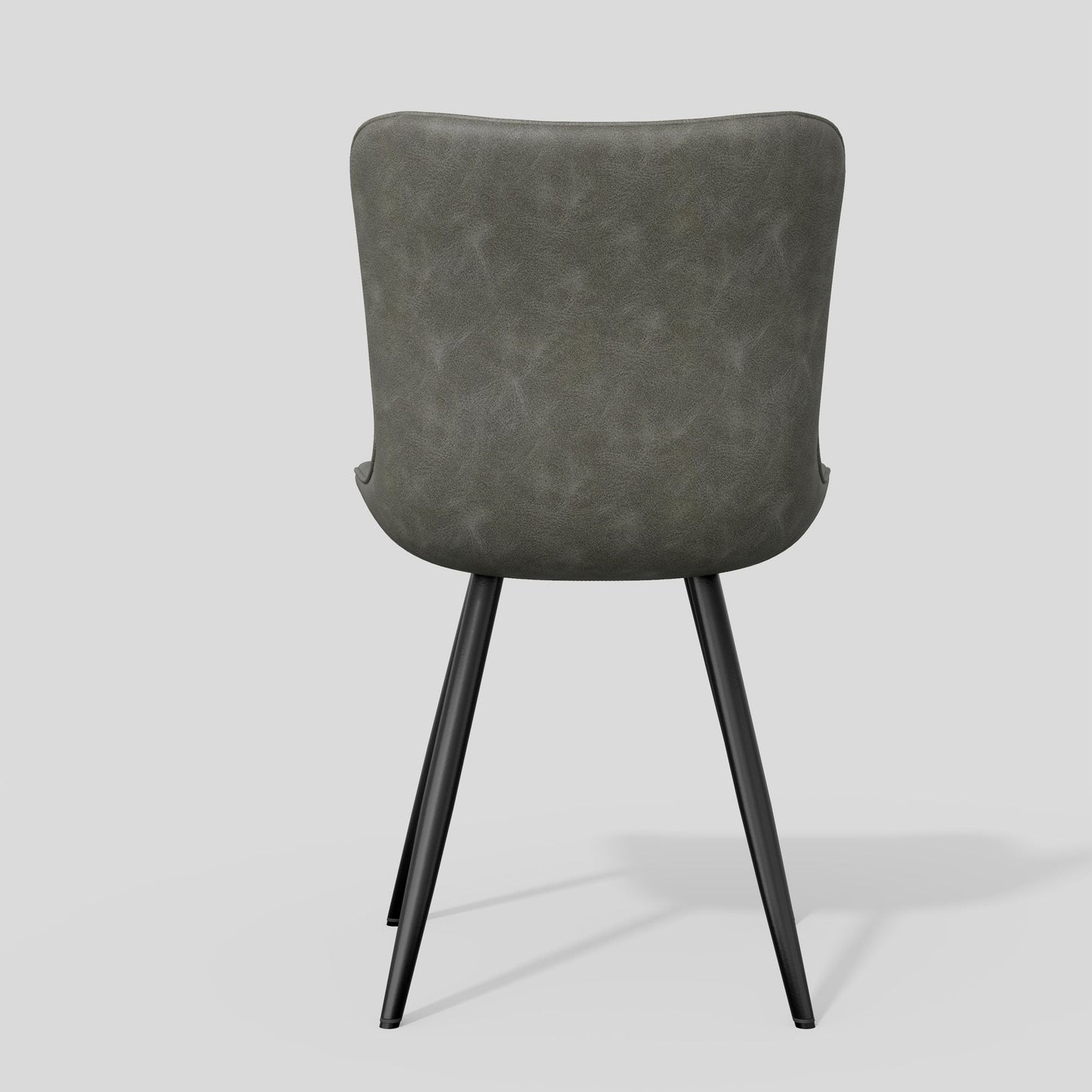 Leather Mid-Century Accent Chair, Beige (view 19)