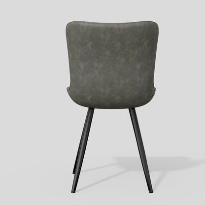 Leather Mid-Century Accent Chair, Beige (view 19)